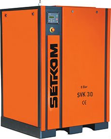 SVK 30 BELT-PULLEY DRIVE SCREW COMPRESSOR